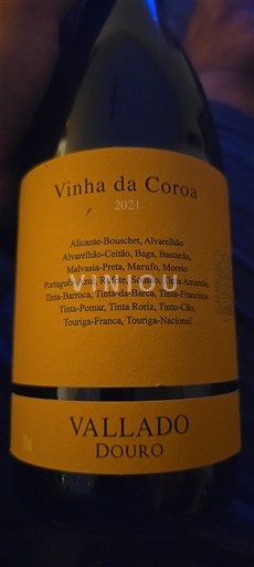 Bồ Đào Nha Douro Quinta Do Valado Vinha da Coroa 2021