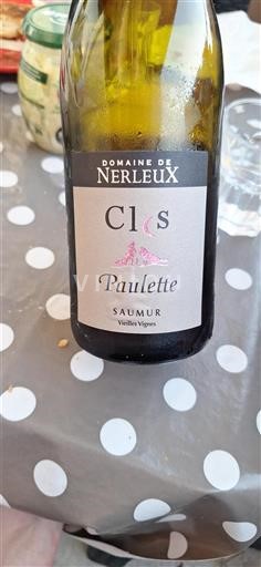 Thung lũng sông Loire Saumur Domaine Nerleux Clos Paulette 2023