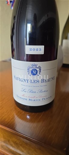 Bourgondië Savigny-lès-Beaune Domaine Martin-Dufour Les Petits Picotins 2023