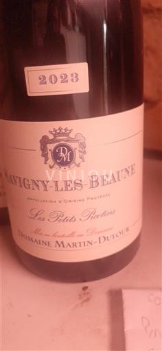 Burgund Savigny-lès-Beaune Domaine Martin-Dufour Les Petits Picotins 2023