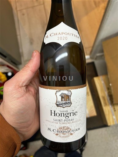 Rhône-dalen Saint-Péray M. Chapoutier Lieu-dit Hongrie 2020