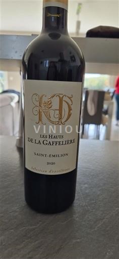 Bordeaux Saint-Émilion Les Hauts de la Gaffelière 2020