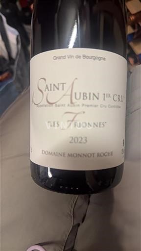 Bourgogne Ikke specificeret Premier Cru Domaine Monnot Roche Les Frionnes 2023