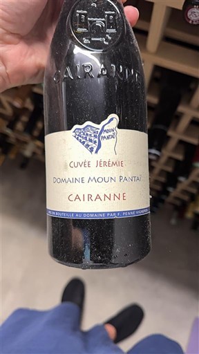 Vallée du Rhône Cairanne Domaine Moun Pantaï Jérémie 2018