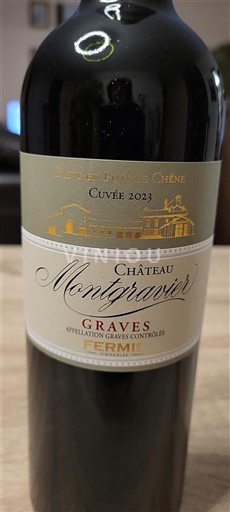 Bordeaux Graves Château Mont Gravier 2023