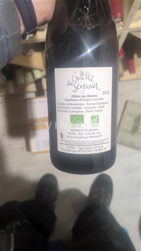 Valle del Rodano Côtes-du-Rhône La Goutte du Seigneur 2022