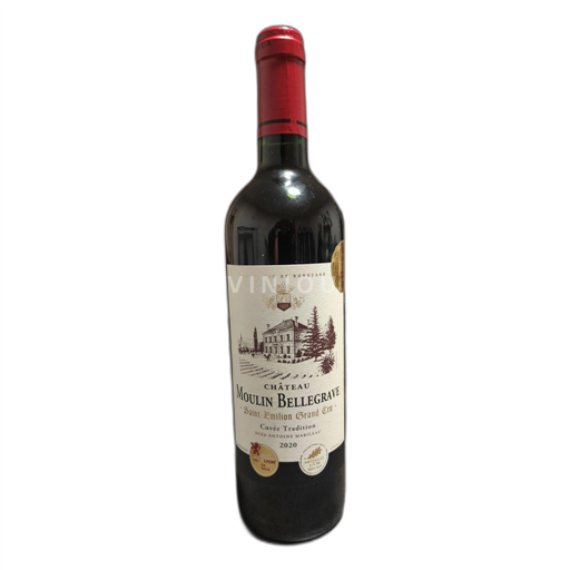 Burdeos Saint-Émilion Gran Cru Château Moulin Bellegrave Tradition 2020