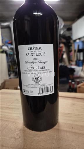 Languedoc Corbières Château Saint Louis Prestige Rouge 2023