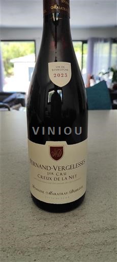 Burgund Pernand-Vergelesses Premier Cru Maratray Dubreuil Creux de la Net 2023