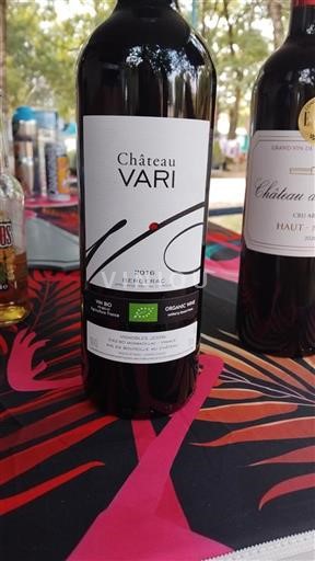 Sudoeste Bergerac Château Vari 2016