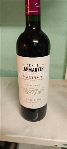 South West Madiran Denis Capmartin Tradition 2022