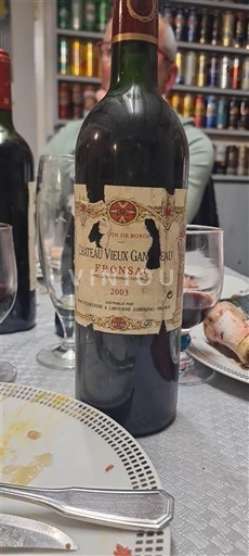 Bordeaux Fronsac Château Vieux Gachet 2003