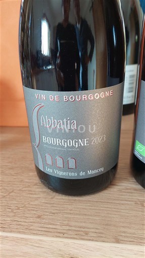 Bourgogne Les Vignerons de Mancey Abbatia 2023
