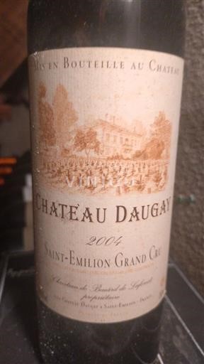 Bordeaux Saint-Émilion Grand Cru Grand Cru Château Daugay 2004