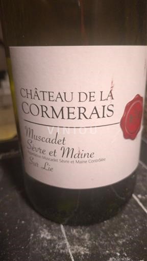 Thung lũng sông Loire Muscadet Sèvre et Maine Château La Cormerais 2023