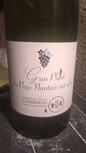 Thung lũng sông Loire Gros-plant-du-pays-nantais Château La Cormerais 2023