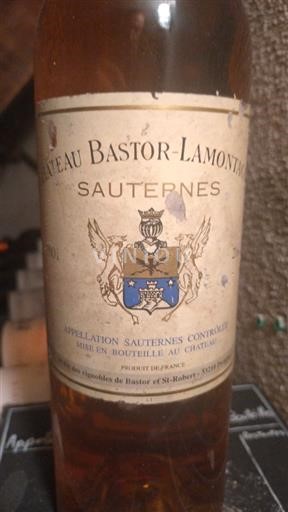 Bordeaux Sauternes Château Bastor-Lamontagne 2001