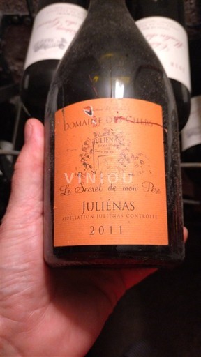 Beaujolais Juliénas Domaine Chérelle Le Secret de mon Père 2011