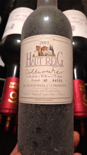 Roussillon Collioure Haut Reig 2011