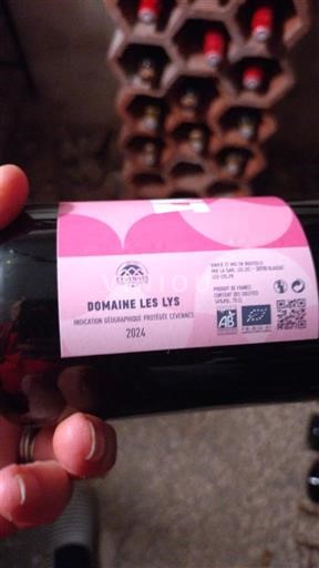 Languedoc et Roussillon Cévennes Domaine Les Lys 2024