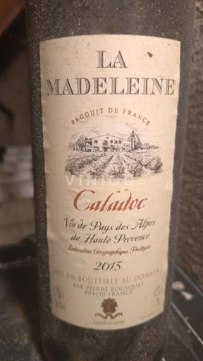 Provence Côtes-de-Provence La Madeleine Caladoc 2015