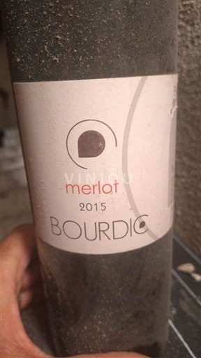 Linguadoca e Rossiglione Paese d'Oc Bourdic Merlot 2015