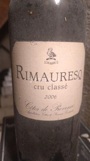 Provence Côtes-de-Provence Cru Classé Rimauresq 2006