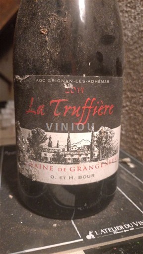 Thung lũng Rhône Grignan-les-adhémar Domaine S Grangeneuve La Truffière 2011