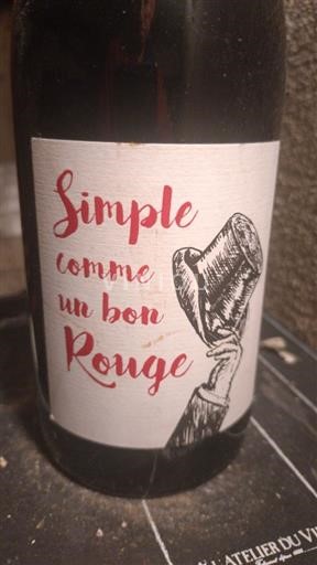 Languedoc a Roussillon Pays d'Oc Collines du Bourdic Simple comme un bon Rouge 2023