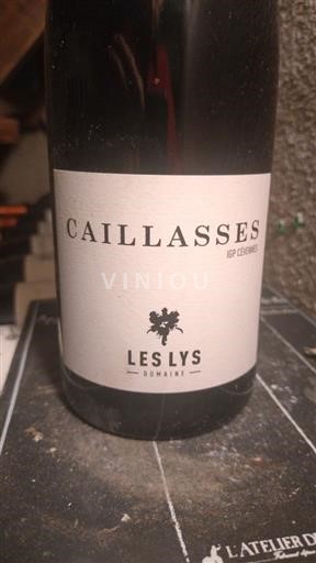 Languedoc et Roussillon Cévennes Domaine Les Lys Caillasses 2021