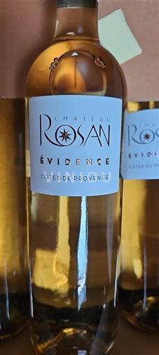 Provence Côtes-de-Provence Château Rosan Évidence 2023