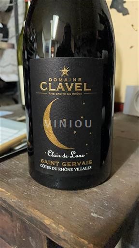 Rhônedalen Côtes-du-Rhône-Villages Domaine Clavel Clair de Lune 2021