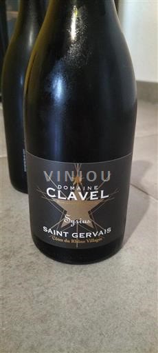 Thung lũng Rhône Côtes-du-rhône-villages Domaine Clavel Syrius 2021