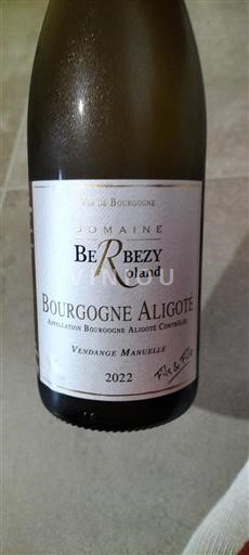 Burgundsko Bourgogne-aligoté Domaine BeRezy Roland 2022