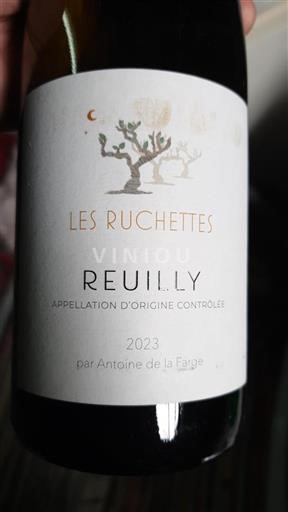 Údolí Loiry Reuilly Antoine de la Farge Les Ruchettes 2023
