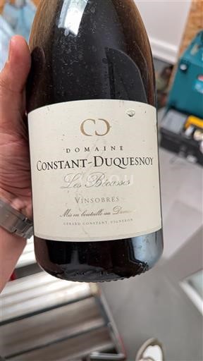 Thung lũng Rhône Vinsobres Domaine Constant-Duquesnoy Les Bécasses Không niên vụ