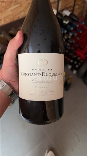 Thung lũng Rhône Cairanne Domaine Constant-Duquesnoy Quintessence 2020