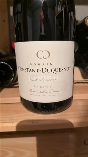 Thung lũng Rhône Cairanne Domaine Constant-Duquesnoy Quintessence 2020