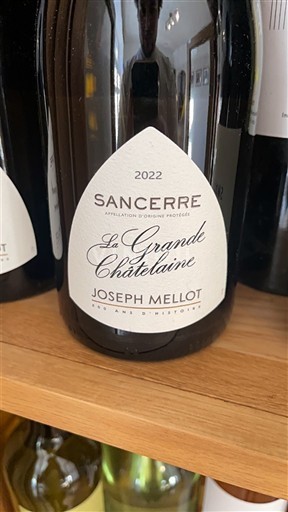 Vallée de la Loire Sancerre Joseph Mellot La Grande Châtelaine 2022