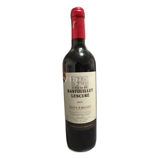 Bordeaux Saint-Émilion Château Rastouillet Lescure 2019