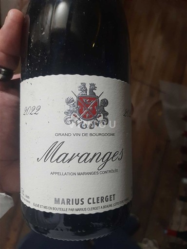 Borgogna Maranges Marius Clerget 2022