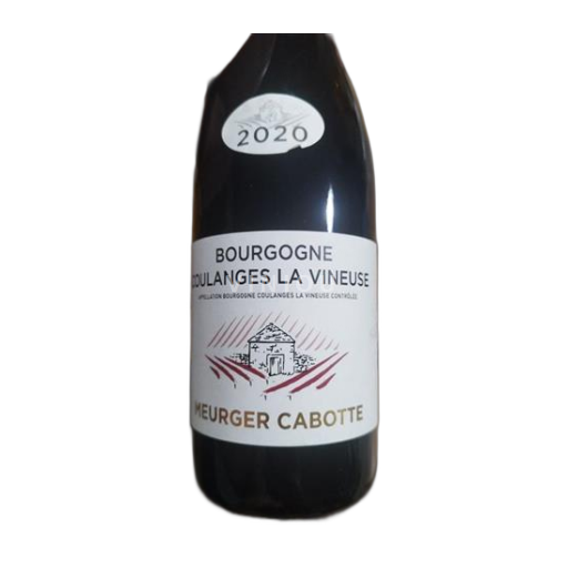 Bourgogne Bourgogne Coulanges-la-Vineuse Meurger Cabotte 2020