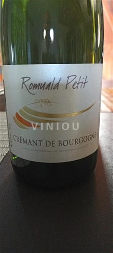 Bourgogne Crémant-de-bourgogne Romuald Petit Non Millésimé