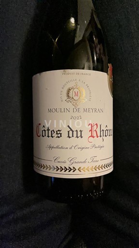 Údolí Rhôny Côtes-du-Rhône Moulin de Meyran Grande Terre 2022