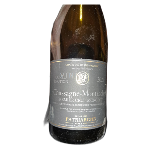 Bourgondië Chassagne-Montrachet Patriarche Premier cru morgeot 2020