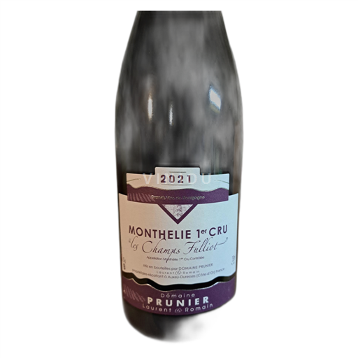 Bourgogne Monthélie Domaine Prunier les Champs Fulliots 2021