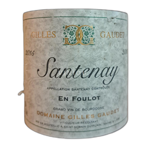 Burgundy Santenay Domaine Gilles Gaudet En Foulot 2015
