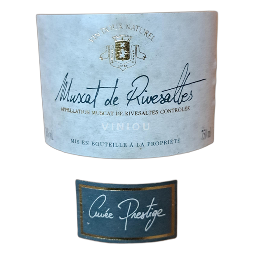 Roussillon Muscat de Rivesaltes Prestige Neročník