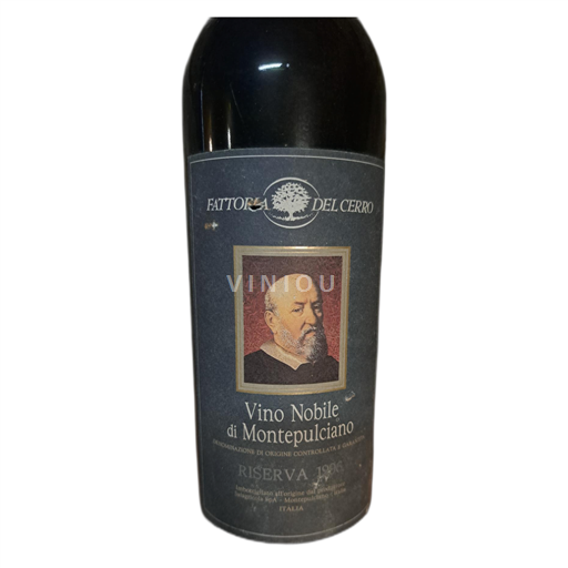 Toscana Vino Nobile di Montepulciano Fattoria del Cerro Riserva 1996