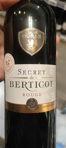 South West Côtes de Duras Berticot Secret de Berticot 2023
